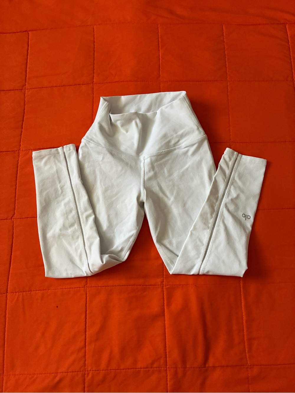 Alo Leggings Womens XS White Actiwear Casual & Running